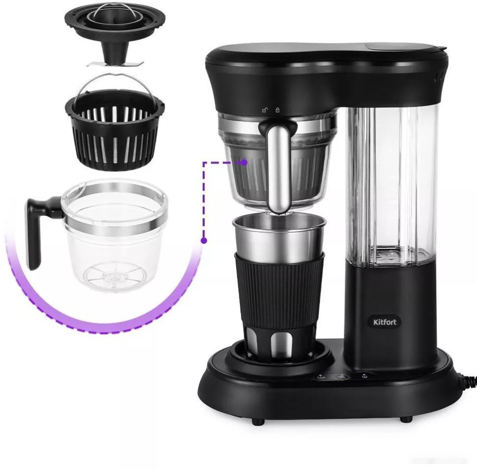 Капельная кофеварка Kitfort KT-7141