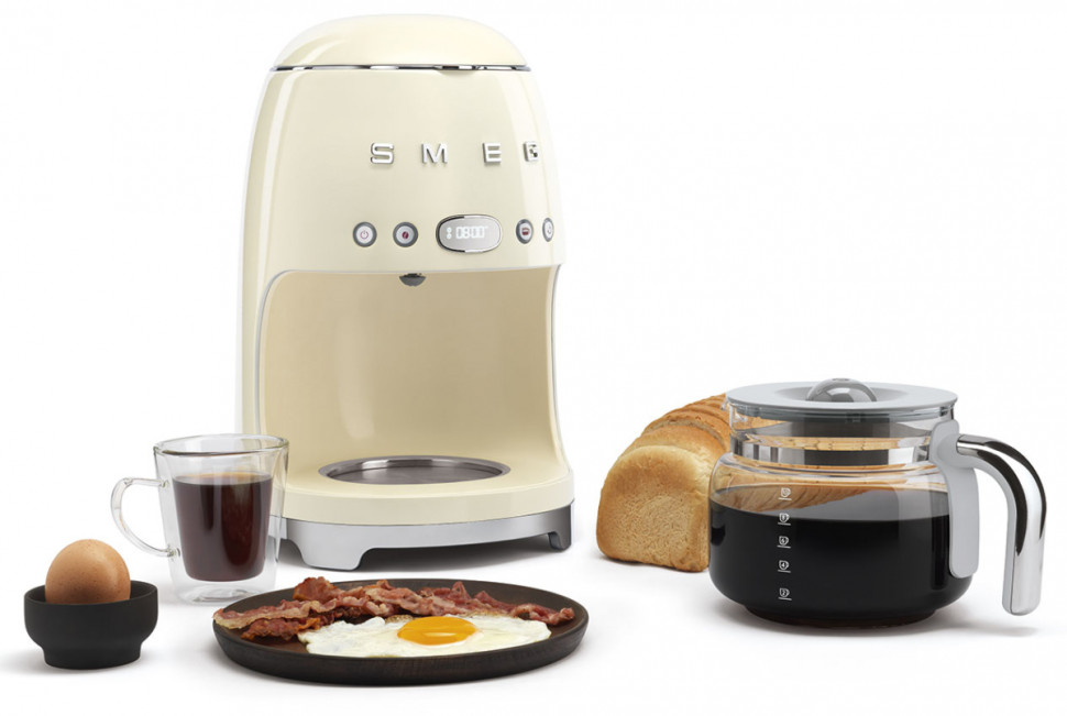 Капельная кофеварка Smeg DCF02CREU Капельная кофеварка Smeg DCF02CREU