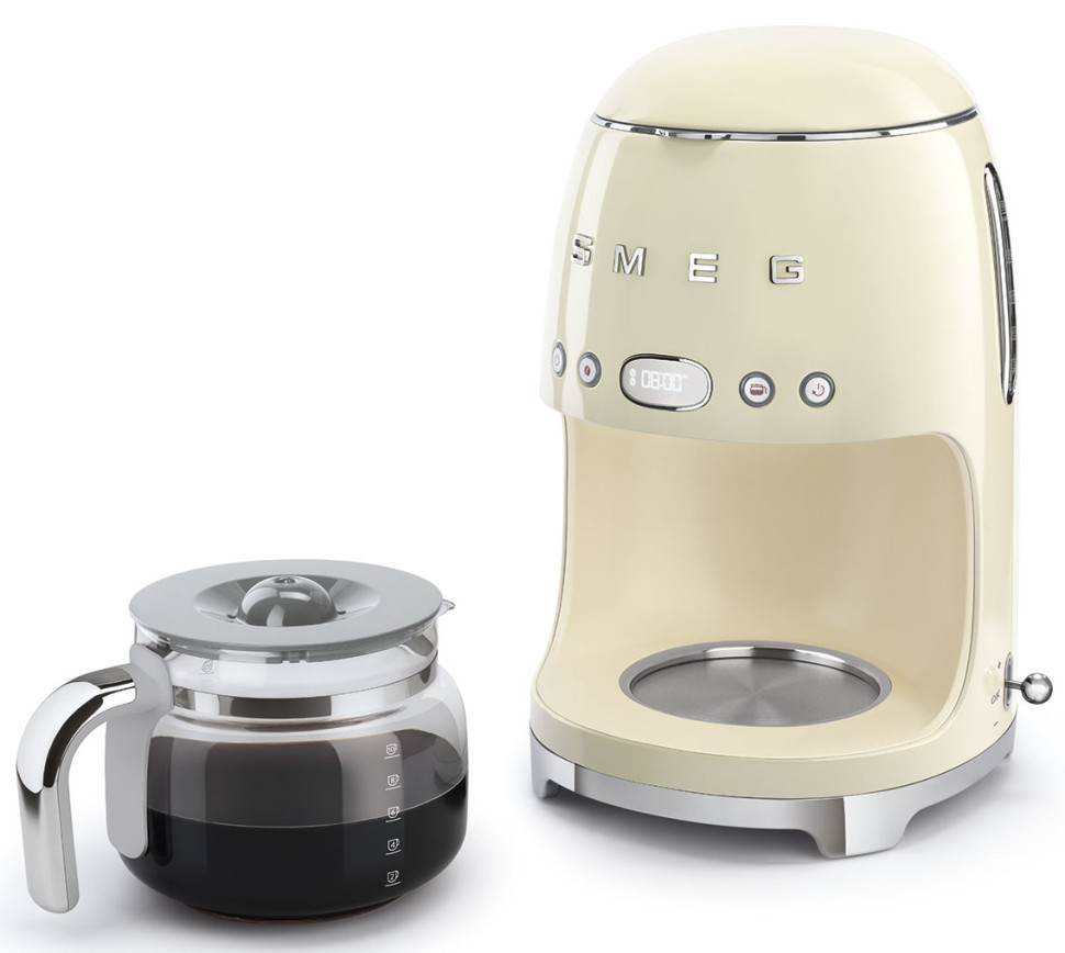 Капельная кофеварка Smeg DCF02CREU Капельная кофеварка Smeg DCF02CREU