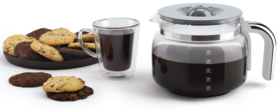 Капельная кофеварка Smeg DCF02CREU Капельная кофеварка Smeg DCF02CREU