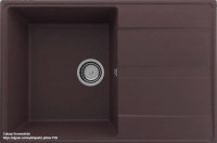 Кухонная мойка Ulgran Quartz Prima 750-06 (трюфель)