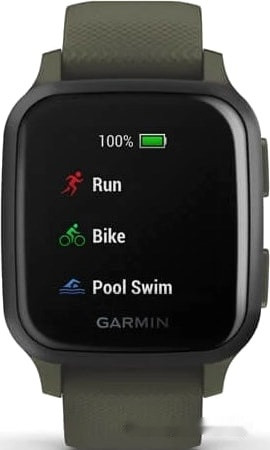 Умные часы Garmin Venu Sq Music (мох)