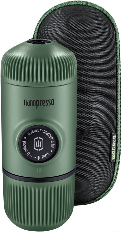 Ручная кофеварка Wacaco Nanopresso Moss Green + Case