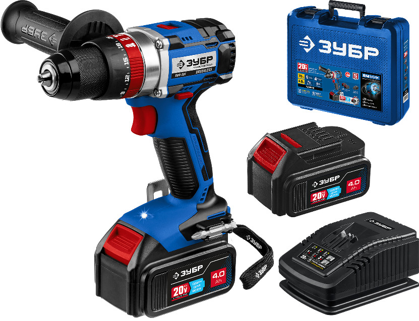 Дрель-шуруповерт ЗУБР DBS-201-42