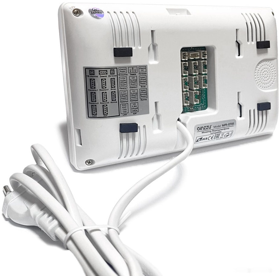 Видеодомофон Ginzzu DPI-0721 Видеодомофон Ginzzu DPI-0721