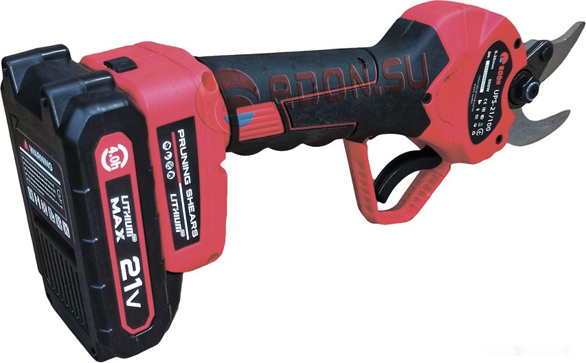 Секатор Edon UPS-21/100 (с 2-мя АКБ) Секатор Edon UPS-21/100 (с 2-мя АКБ)