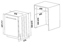 Посудомоечная машина Schaub Lorenz SLG VI6310