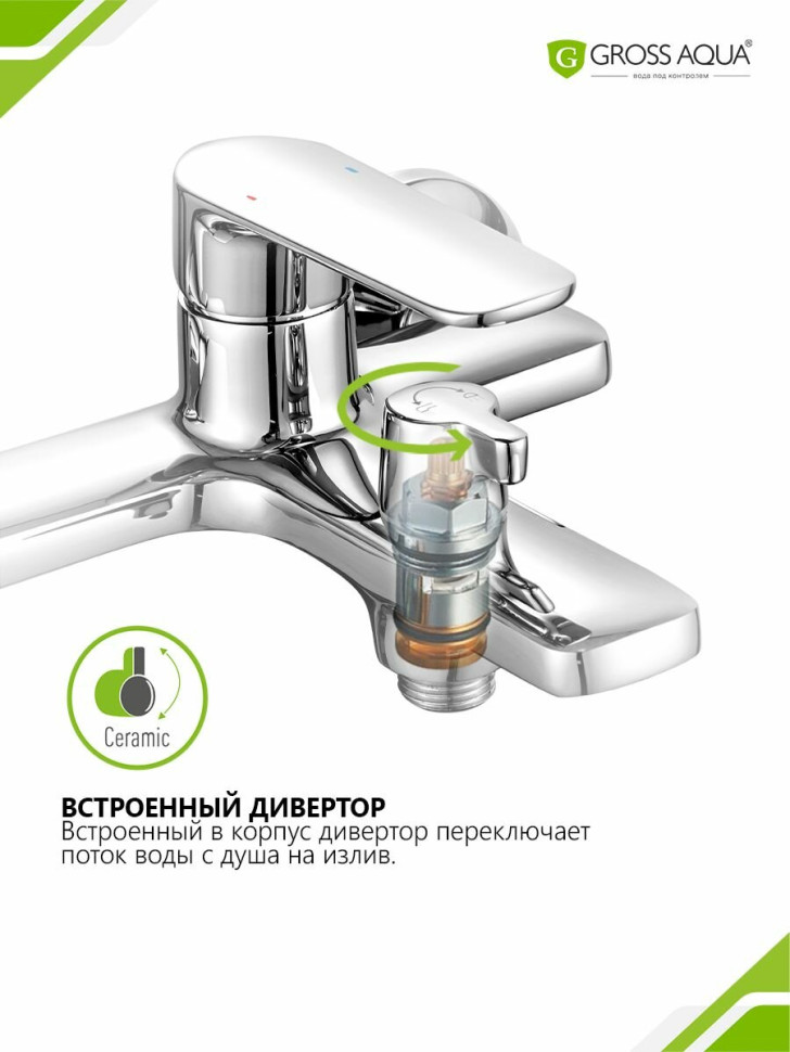 Смеситель Gross Aqua Scandi 2550545C Смеситель Gross Aqua Scandi 2550545C