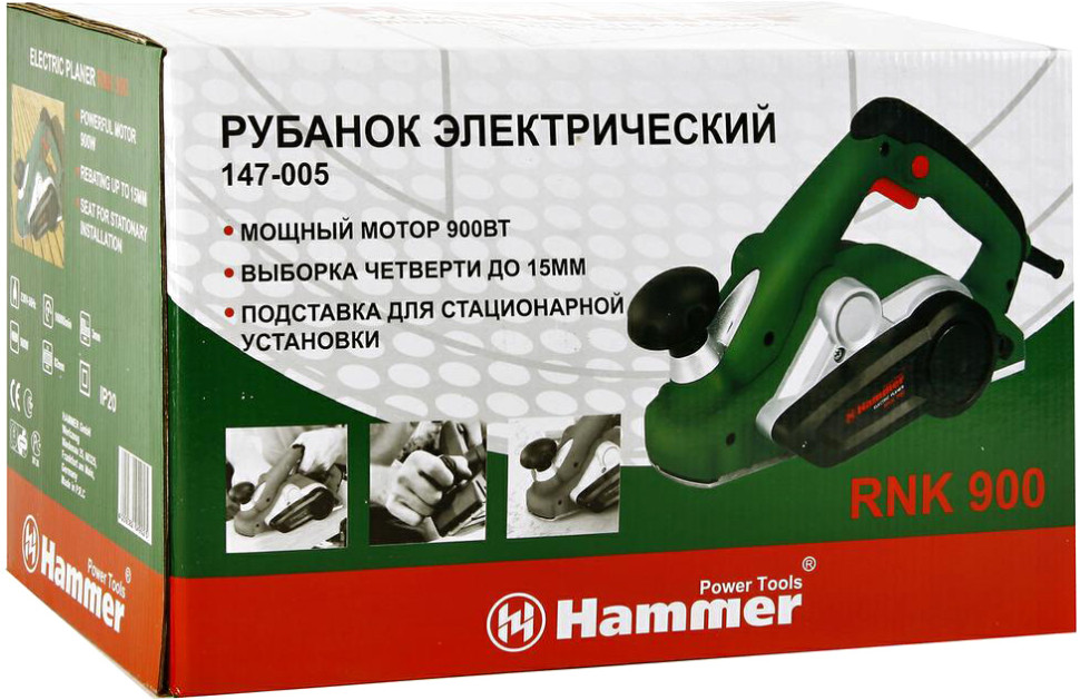 Электрорубанок Hammer RNK900 Электрорубанок Hammer RNK900