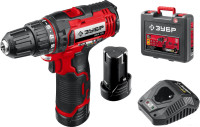 Дрель-шуруповерт ЗУБР Мастер ДШЛ-125-22 (с 2-мя АКБ, кейс)