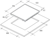 Варочная панель Candy CH 64 CCB