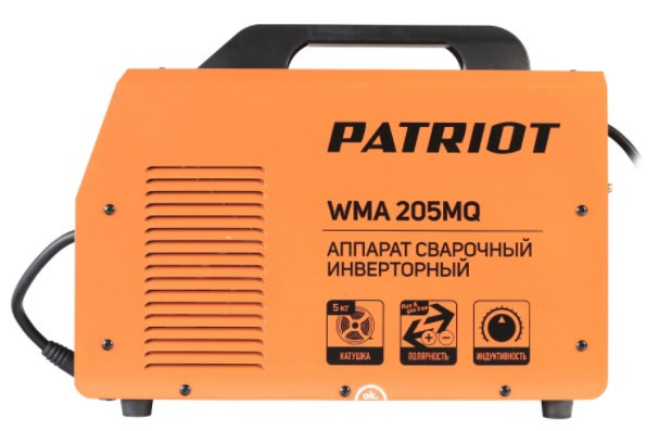 Сварочный инвертор Patriot WMA 205 MQ Сварочный инвертор Patriot WMA 205 MQ