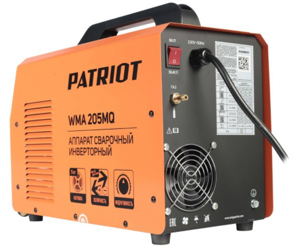 Сварочный инвертор Patriot WMA 205 MQ Сварочный инвертор Patriot WMA 205 MQ