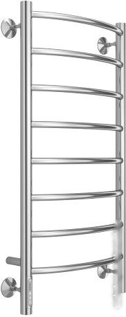 Полотенцесушитель Terminus Классик П8 400x850 L бп электро (хром) Полотенцесушитель Terminus Классик П8 400x850 L бп электро (хром)