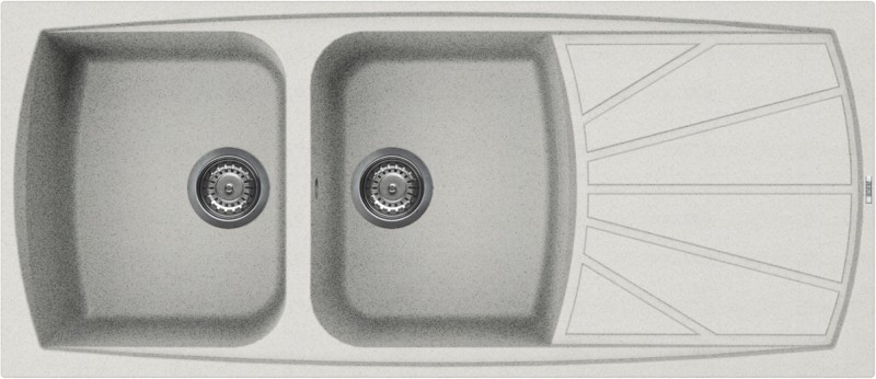 Кухонная мойка Elleci Living 500 G52 Bianco Pietra