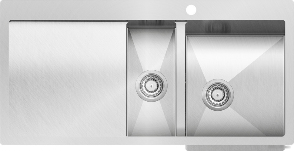 Кухонная мойка AquaSanita Luna LUN 151M-RAW