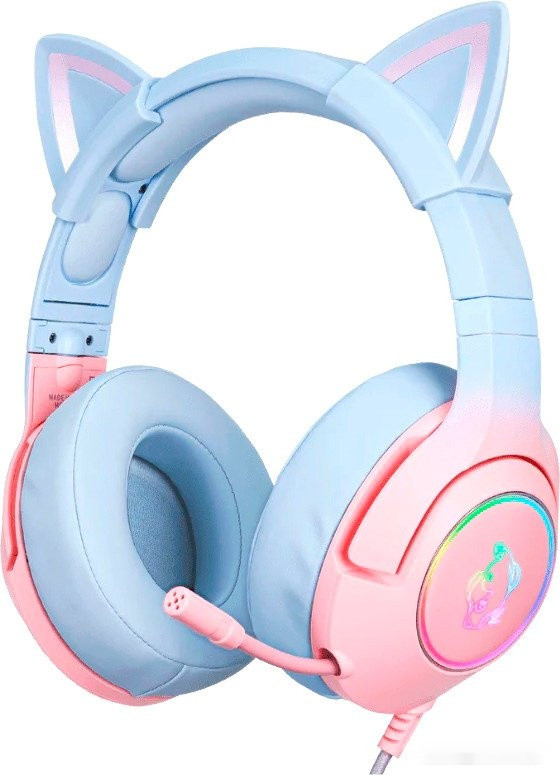 Наушники Onikuma K9 7.1 (голубой/розовый)