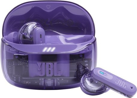 Наушники JBL Tune Beam 2 Ghost Edition (фиолетовый)
