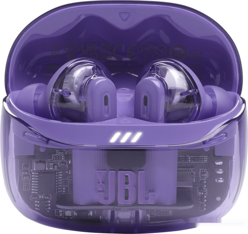 Наушники JBL Tune Beam 2 Ghost Edition (фиолетовый)