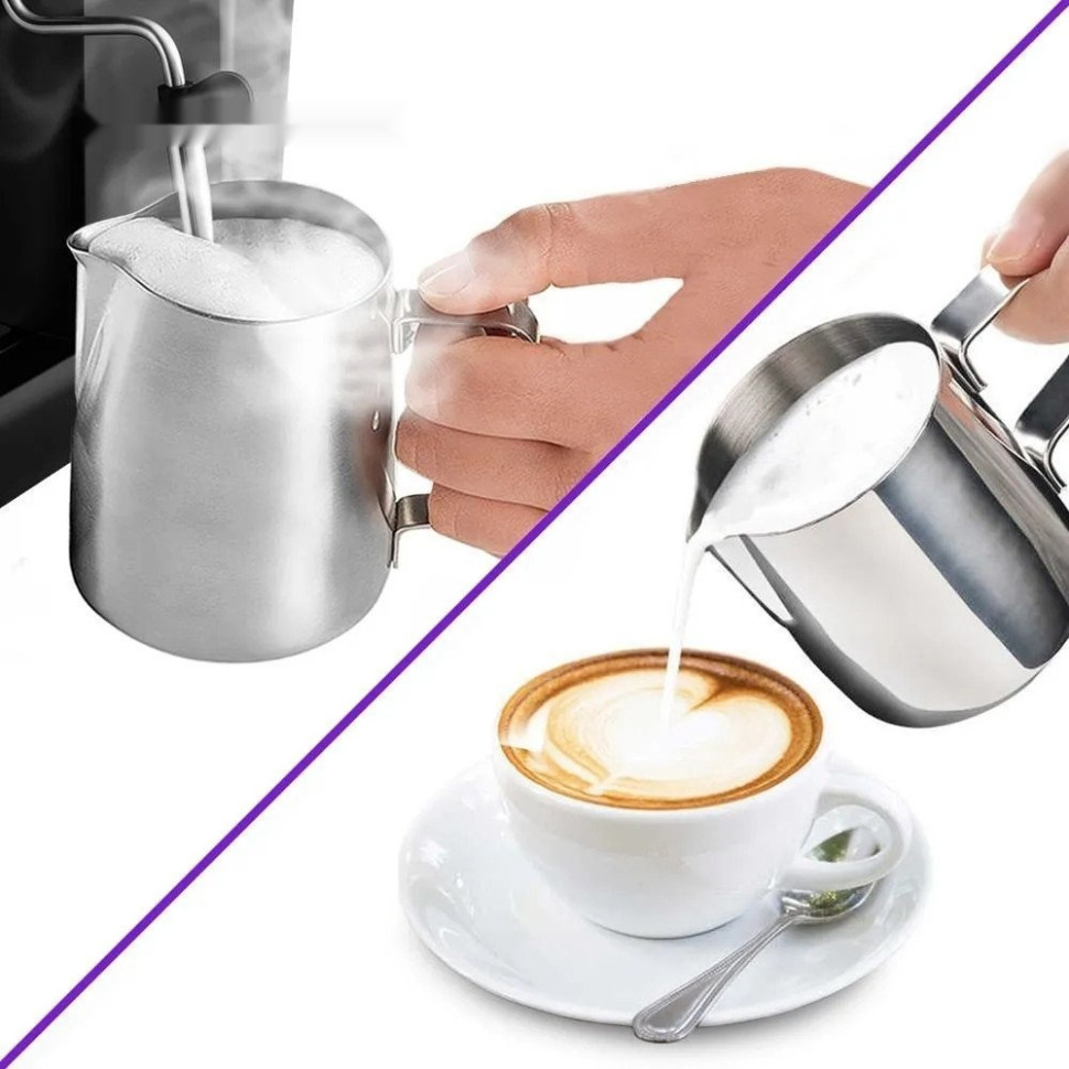 Рожковая кофеварка Kitfort KT-7287 Рожковая кофеварка Kitfort KT-7287