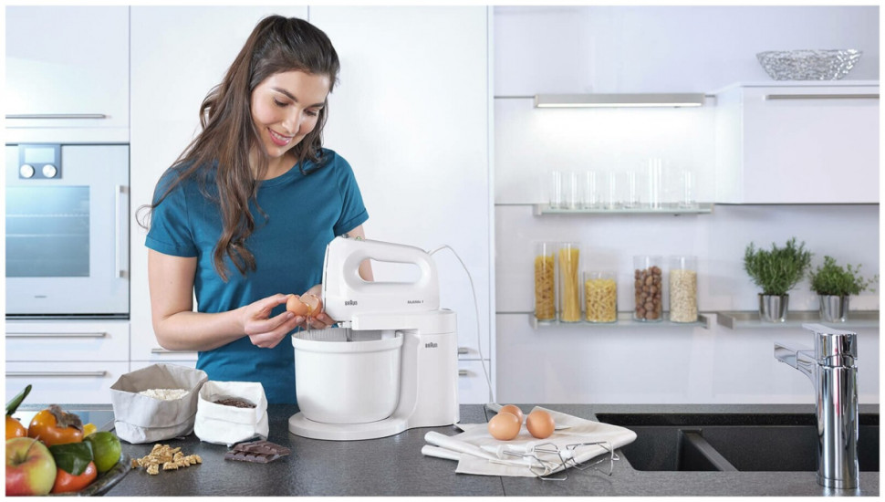 Миксер Braun MultiMix 1 HM 1070 WH Миксер Braun MultiMix 1 HM 1070 WH