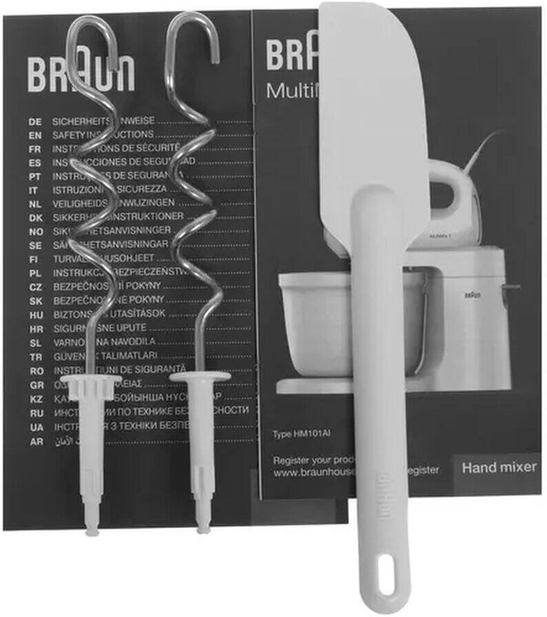 Миксер Braun MultiMix 1 HM 1070 WH Миксер Braun MultiMix 1 HM 1070 WH