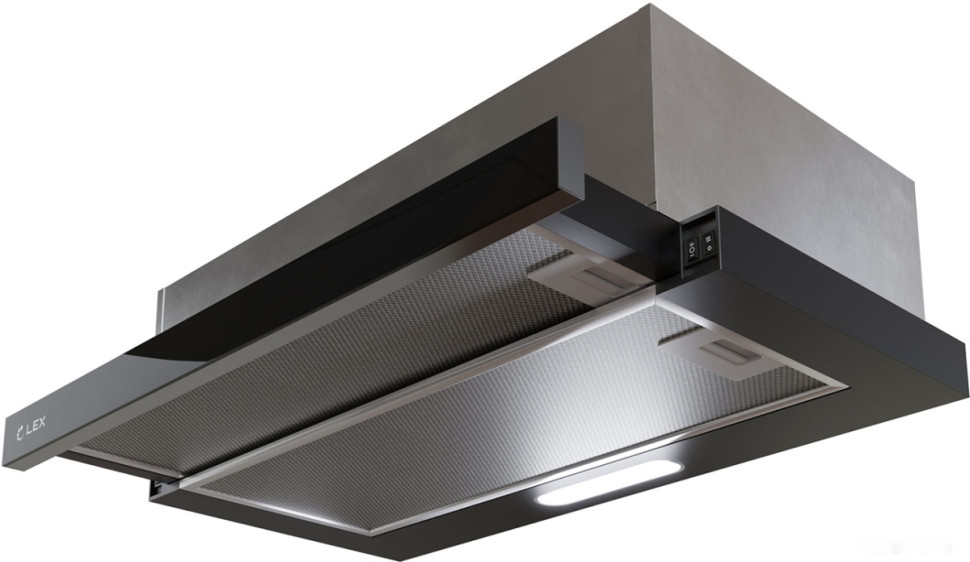 Вытяжка LEX Honver G 2M 600 (черный)