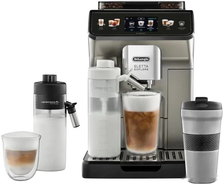 Эспрессо кофемашина Delonghi Eletta Explore ECAM450.76.T