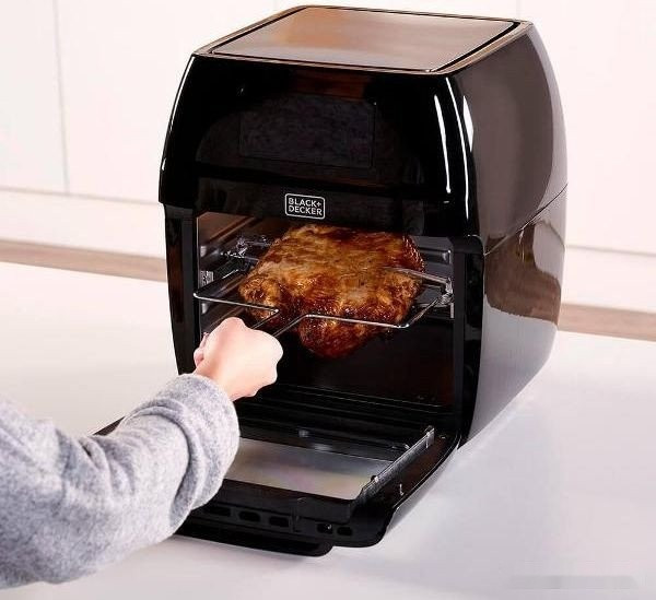 Аэрогриль Black & Decker BXAFO1200E Аэрогриль Black & Decker BXAFO1200E