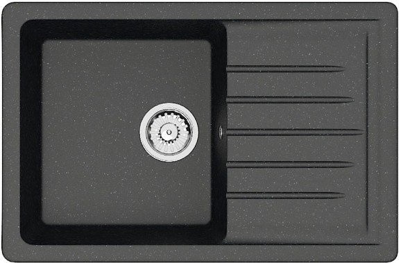 Кухонная мойка Berge BR-7602 + Like F8007122 (черный) Кухонная мойка Berge BR-7602 + Like F8007122 (черный)
