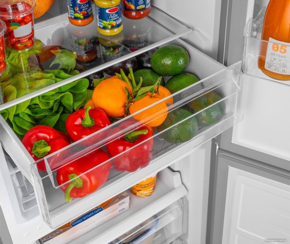 Холодильник Weissgauff WRK 185 Total NoFrost Inverter Inox