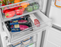 Холодильник Weissgauff WRK 185 Total NoFrost Inverter Inox