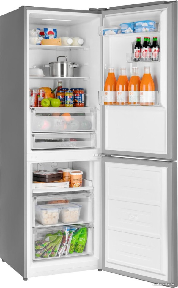 Холодильник Weissgauff WRK 185 Total NoFrost Inverter Inox