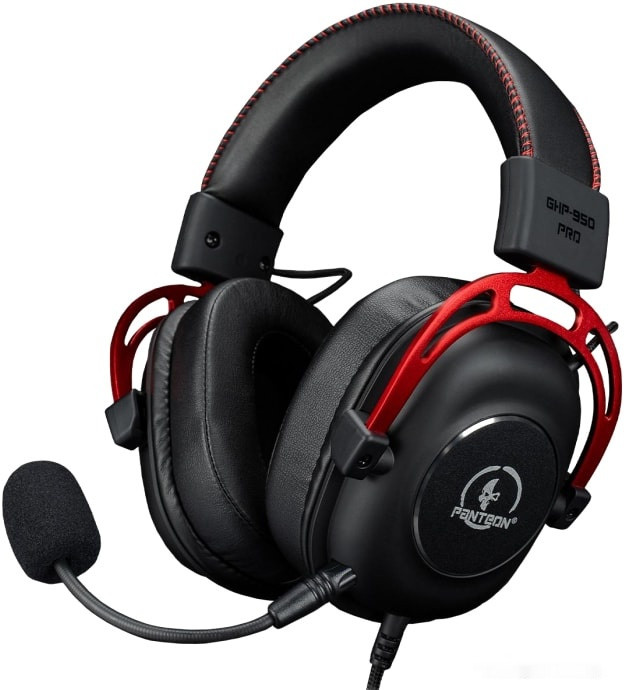 Наушники Jet.A Panteon GHP-950 Pro (черный/красный)