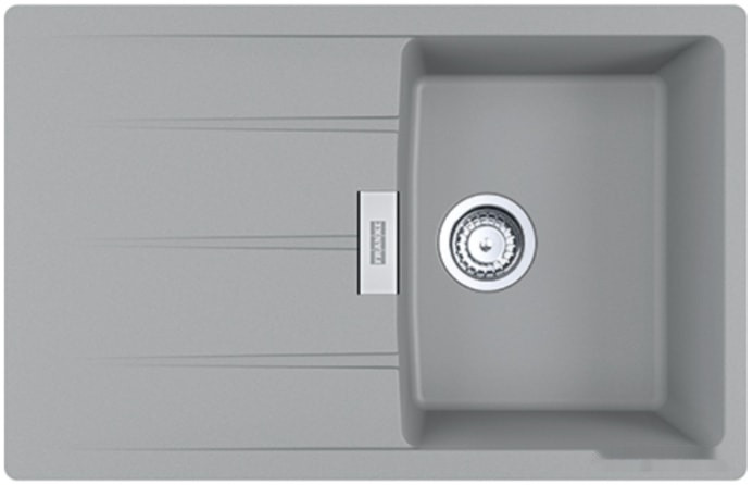 Кухонная мойка Franke CNG 611/211-78 серый камень 114.0639.688