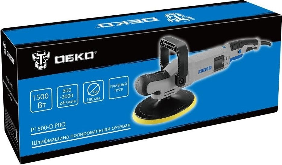 Шлифовальная машина Deko P1500-D PRO 083-1050