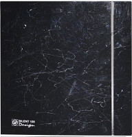 Вытяжная вентиляция Soler &amp; Palau Silent-100 CZ Marble Black Design - 4C [5210611900]