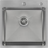 Кухонная мойка Basic CL DS Decor 50x50 (сатин, коландер, дозатор)