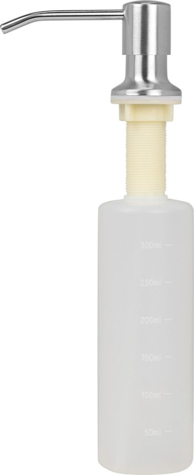 Кухонная мойка Basic CL DS Decor 50x50 (сатин, коландер, дозатор)