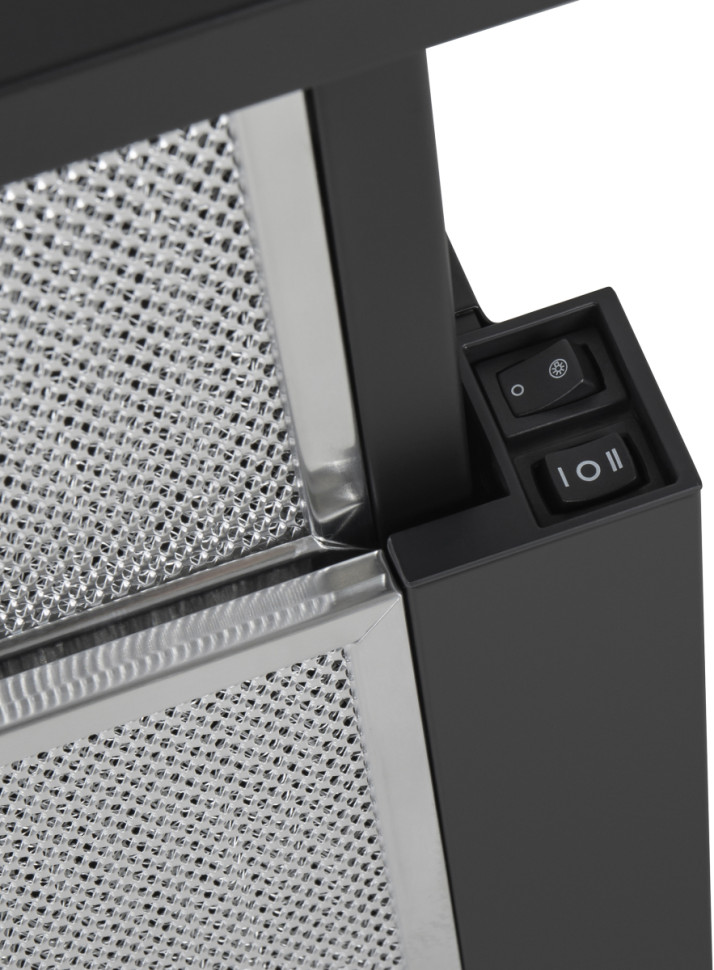 Вытяжка HOMSair Flat 60 (черный) Вытяжка HOMSair Flat 60 (черный)