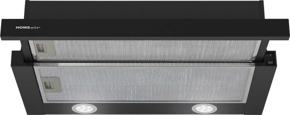 Вытяжка HOMSair Flat 60 (черный) Вытяжка HOMSair Flat 60 (черный)