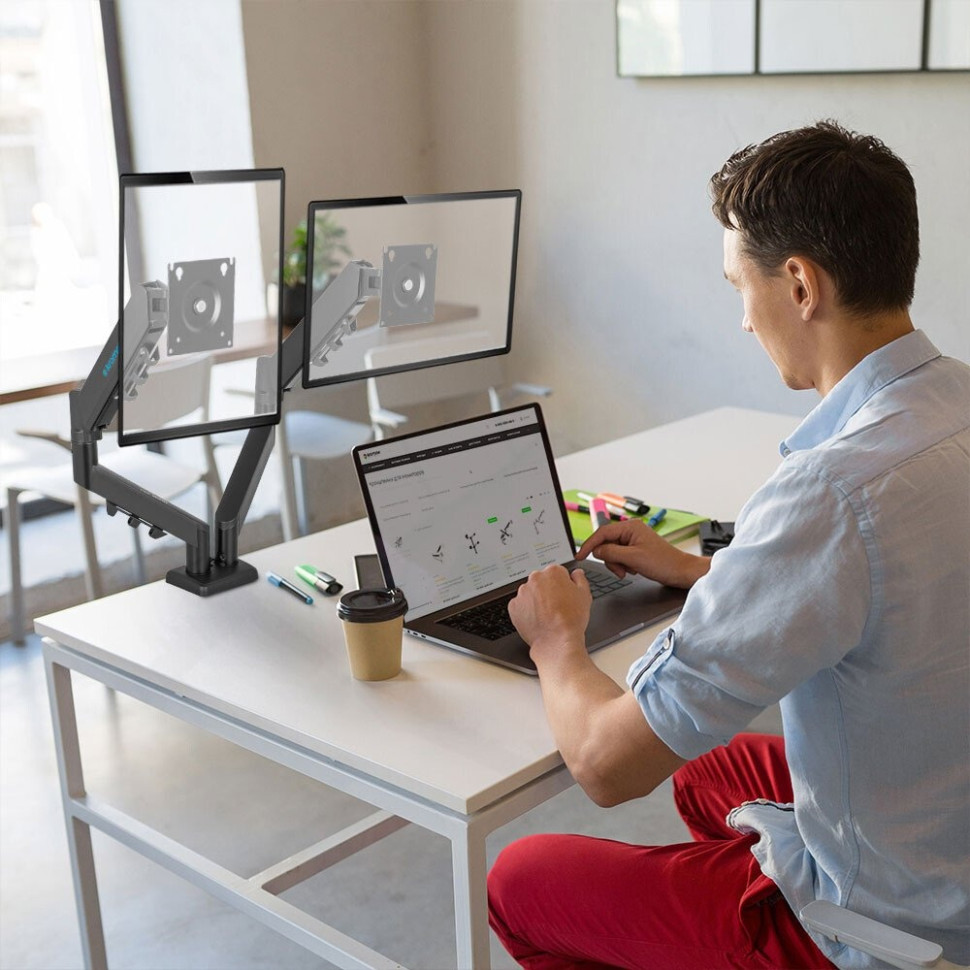 Кронштейн Kromax Office-14 (черный)