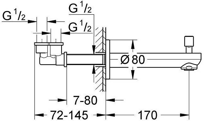 Смеситель Grohe Eurosmart Cosmopolitan 13262000 Смеситель Grohe Eurosmart Cosmopolitan 13262000