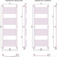Полотенцесушитель Сунержа Богема+ 1500x500 00-0220-1550