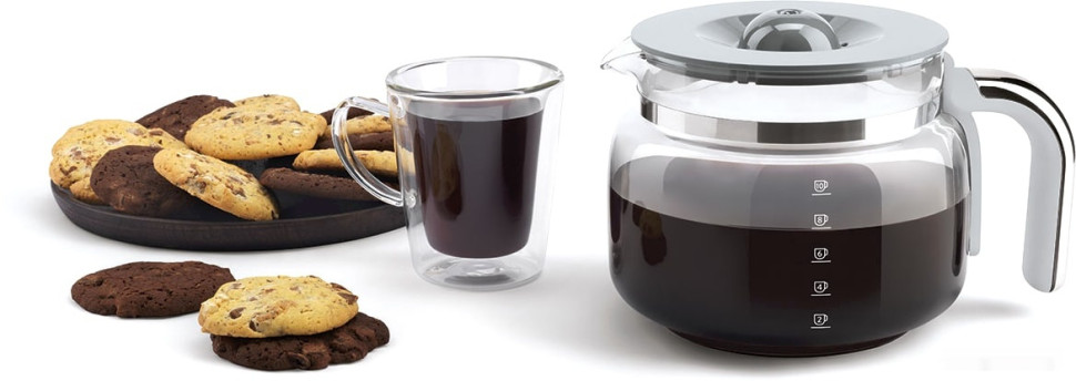 Кофеварка Smeg DCF02WHEU Кофеварка Smeg DCF02WHEU