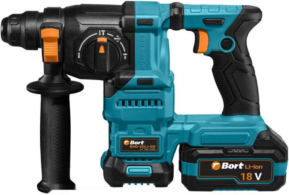 Перфоратор BORT BHD-20Li-SR 93413380 (с 2-мя АКБ, кейс)