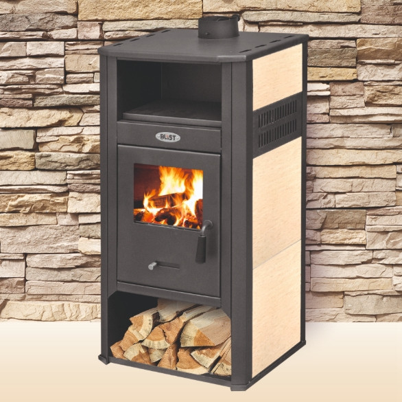 Печь-камин Blist Ambasador LM (бежевый) Печь-камин Blist Ambasador LM (бежевый)