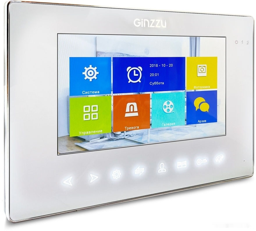 Видеодомофон Ginzzu DPI-0722 Видеодомофон Ginzzu DPI-0722