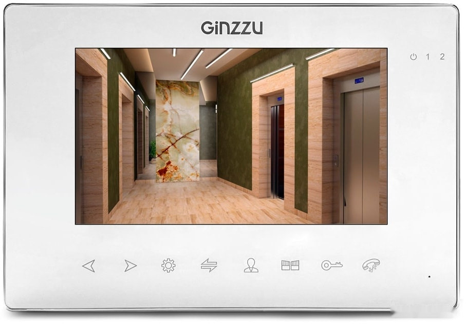 Видеодомофон Ginzzu DPI-0722 Видеодомофон Ginzzu DPI-0722