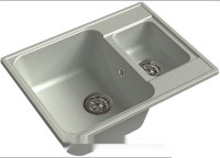 Кухонная мойка GranFest QUARZ Z-09 (серый)